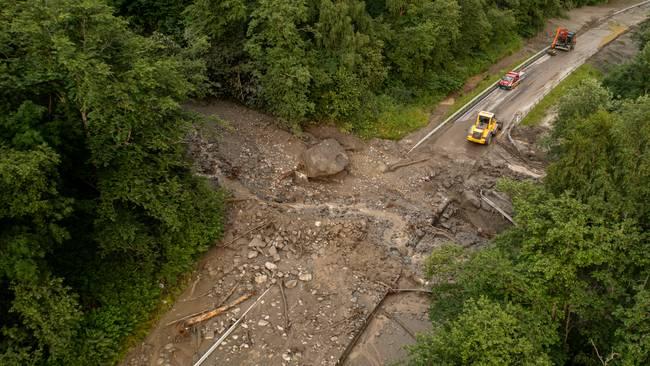 Avertizare de călătorie: Coduri roșu și portocaliu de ploi, inundații, alunecări de teren și furtuni în Norvegia 18853481