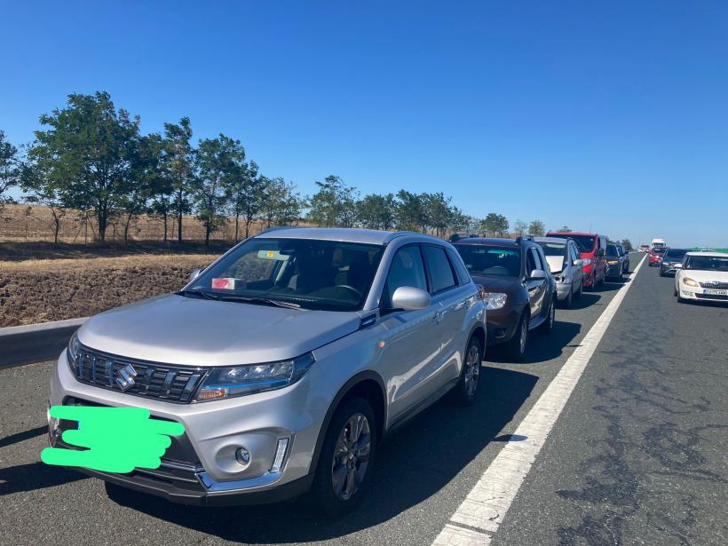 Accident în lanț cu 8 mașini implicate pe Autostrada Soarelui, la ieșire spre Constanța 18853518