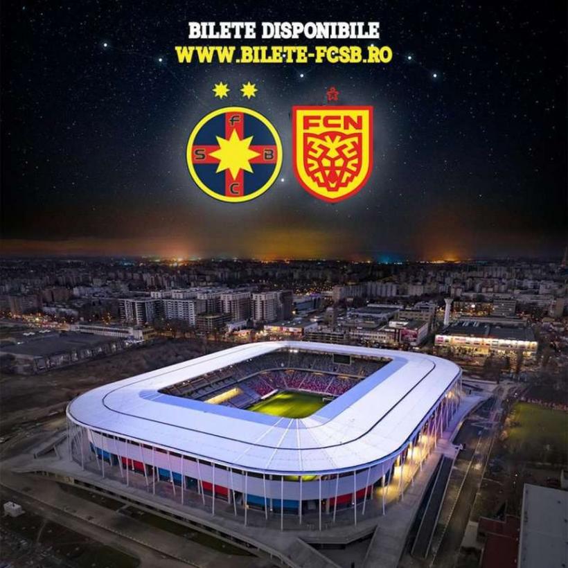 FCSB a anunţat că meciul cu FC Nordsjaelland din Conference League se va disputa pe Stadionul Steaua