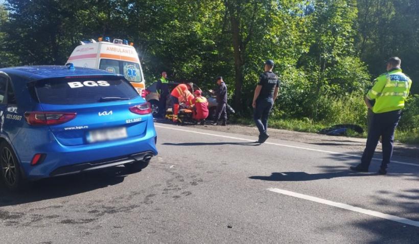 Accident mortal la Poiana Țapului. Traficul este complet oprit pe ambele sensuri 18853811