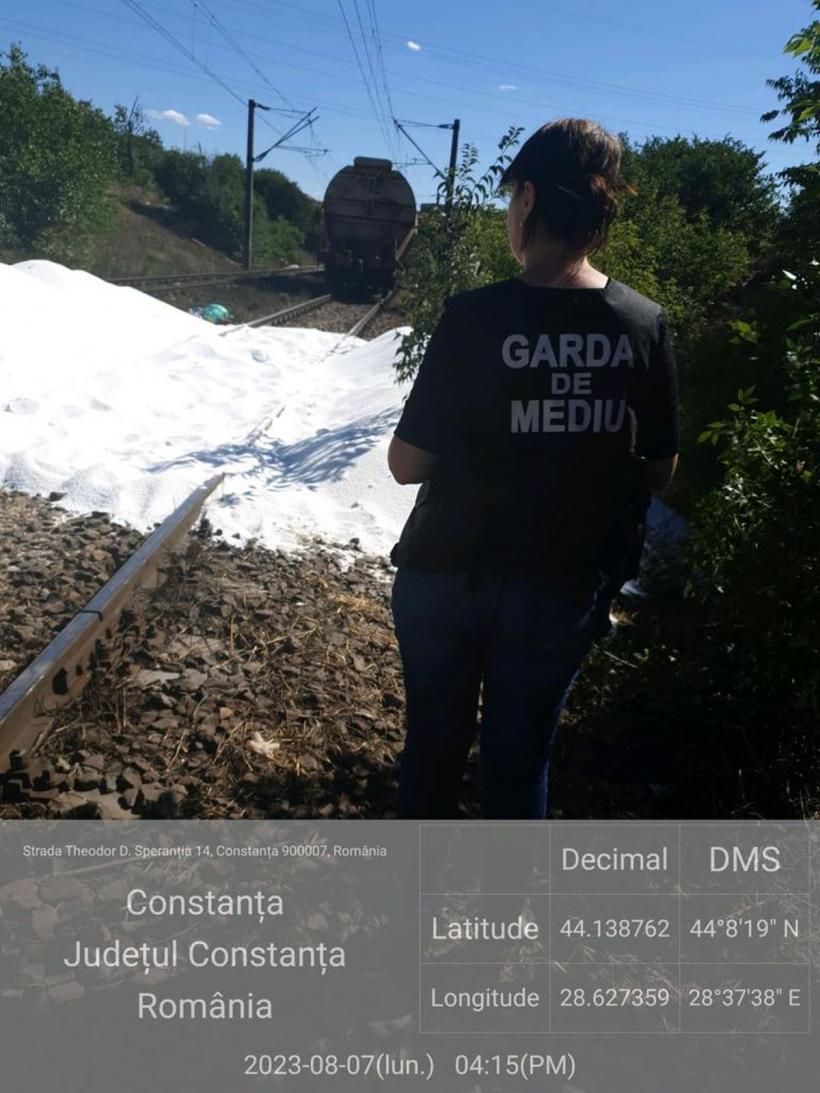 Garda de Mediu Constanta a amendat firma al cărei tren a fost atacat de hoți 18854043