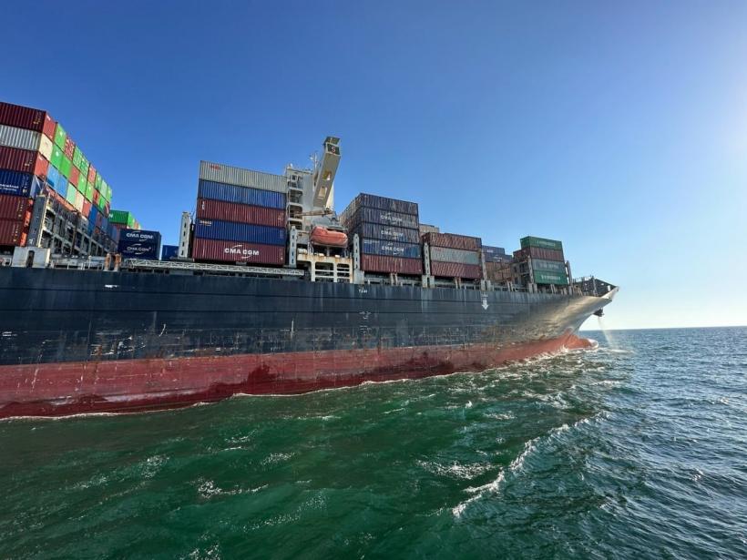 Blocada de la Marea Neagră. O navă cu marfă a părăsit portul ucrainean Odesa