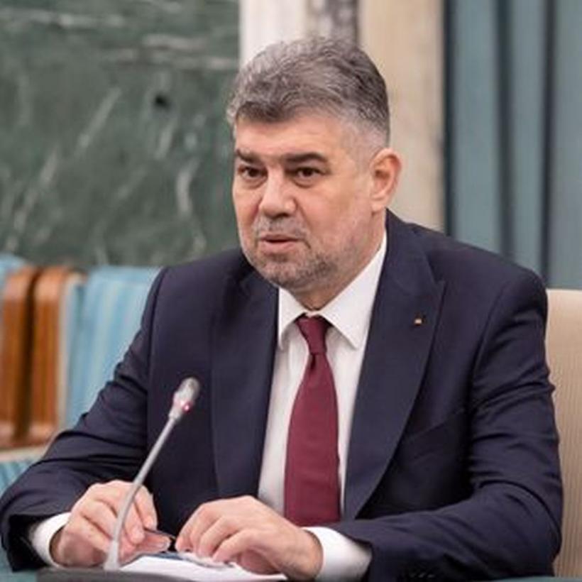 Prim-ministrul ucrainean Denis Şmîhal a fost primit la Palatul Victoria de premierul Marcel Ciolacu