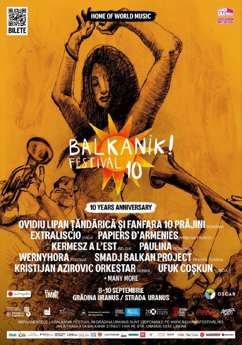 Zece ani de diversitate muzicală și culturală: Balkanik Festival  - Home of World Music anunță artiștii de la ediția X 18854938