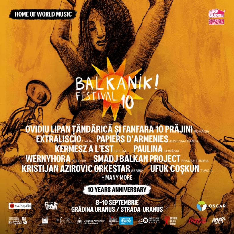 Zece ani de diversitate muzicală și culturală: Balkanik Festival  - Home of World Music anunță artiștii de la ediția X 18854939