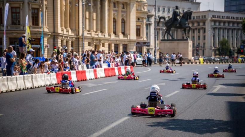 Restricții în trafic în București pentru Super Cupa României la Karting Electric pentru copii