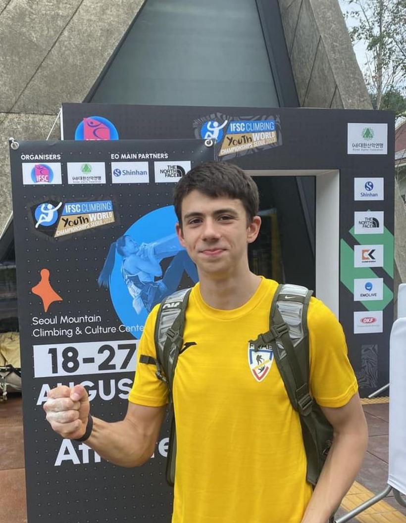 Prima calificare din istorie pentru România într-o finală de campionat mondial de escaladă