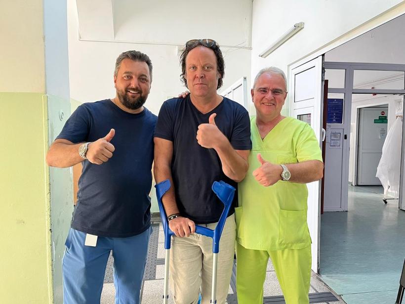 Charlie Ottley, operat de urgență la Timișoara: "Personalul medical de aici face o treabă incredibilă" 18855629