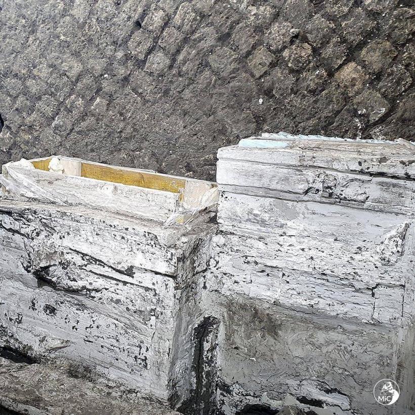 Descoperire uimitoare despre viața sclavilor din Pompeiul antic. Iată imaginile unui mic dormitor de acum aproape 2000 de ani