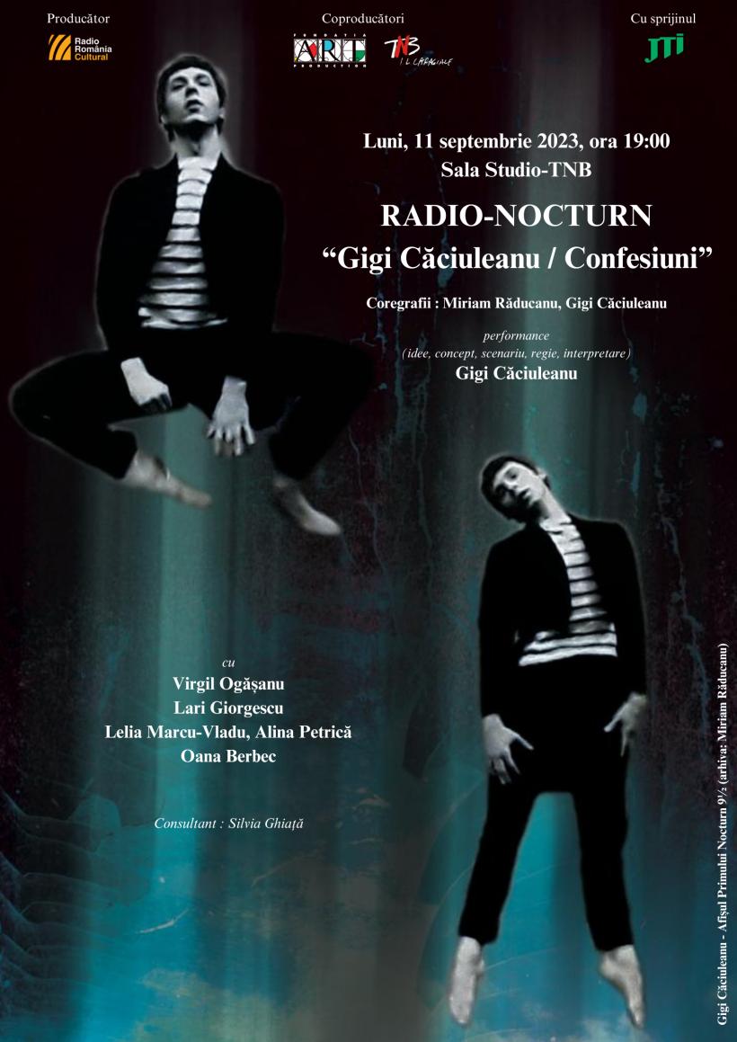 Memories. Gigi Căciuleanu readuce Nocturnele de altădată pe scena Teatrului Național din București