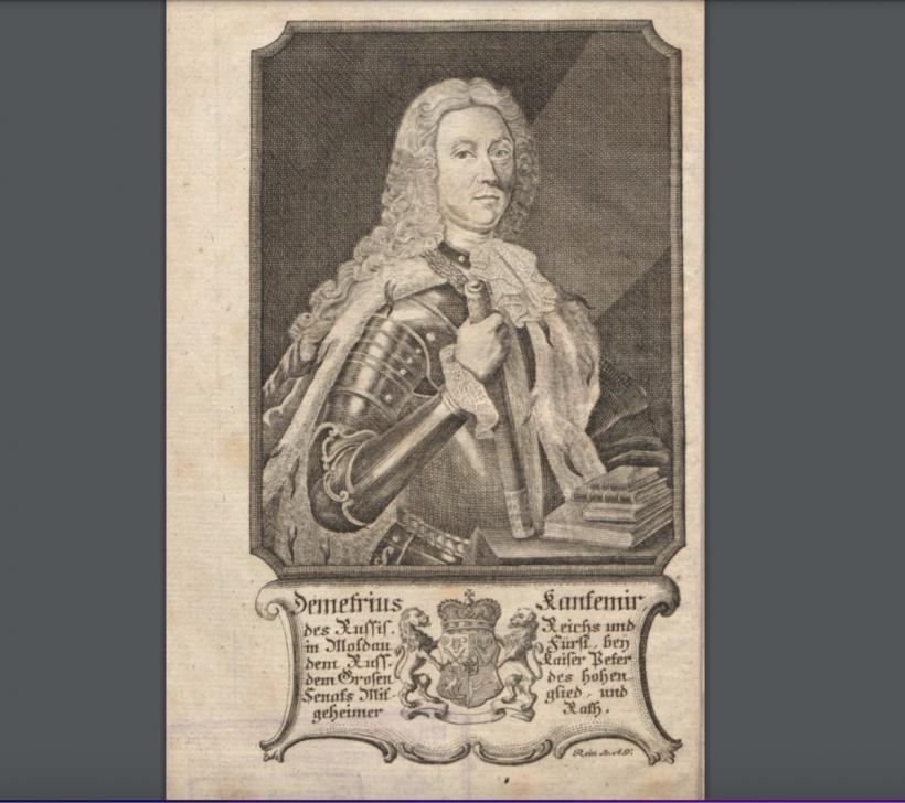 Dimitrie Cantemir - domnitorul Moldovei, savantul Europei  18855738