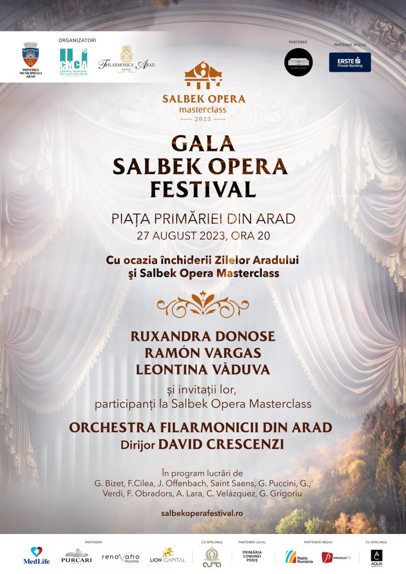 Gala Salbek Opera Festival la Arad, pe 27 august 18855819