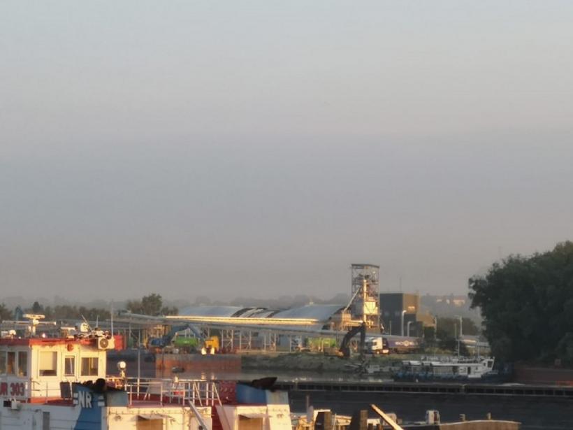 Rusia a bombardat din nou în această dimineață Portul Ismail, de la Dunăre