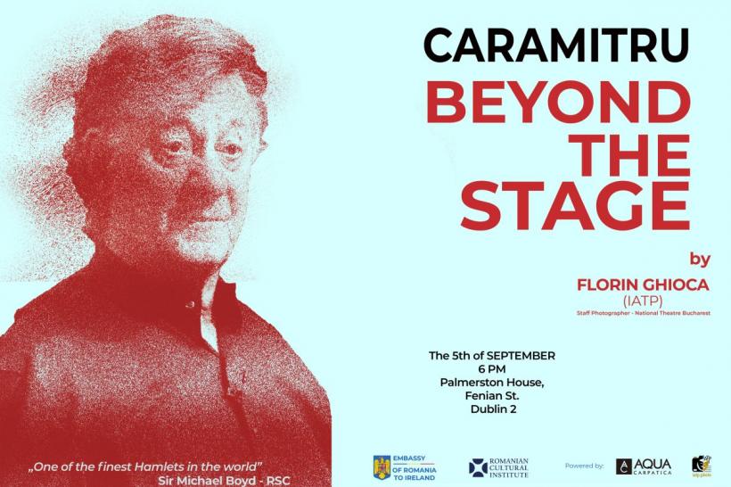 Ion Caramitru, comemorat la Dublin prin expoziția de fotografie „Dincolo de scenă”