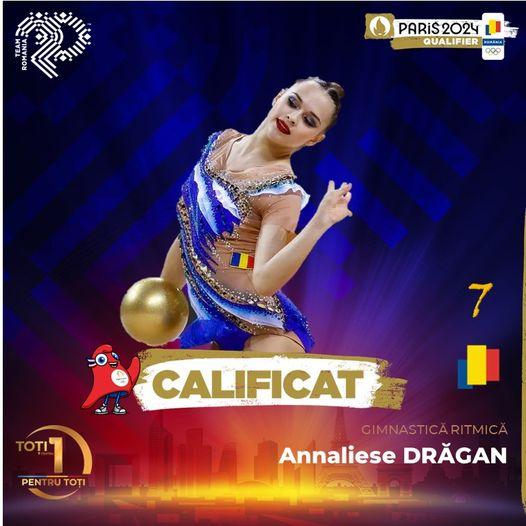 Gimnasta Annaliese Drăgan s-a calificat la JO Paris 2024 18856208