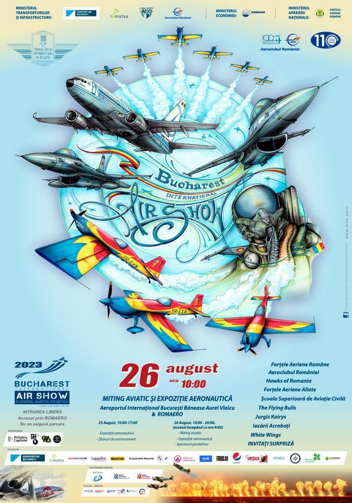 Show aviatic la aeroportul Băneasa- BIAS 2023
