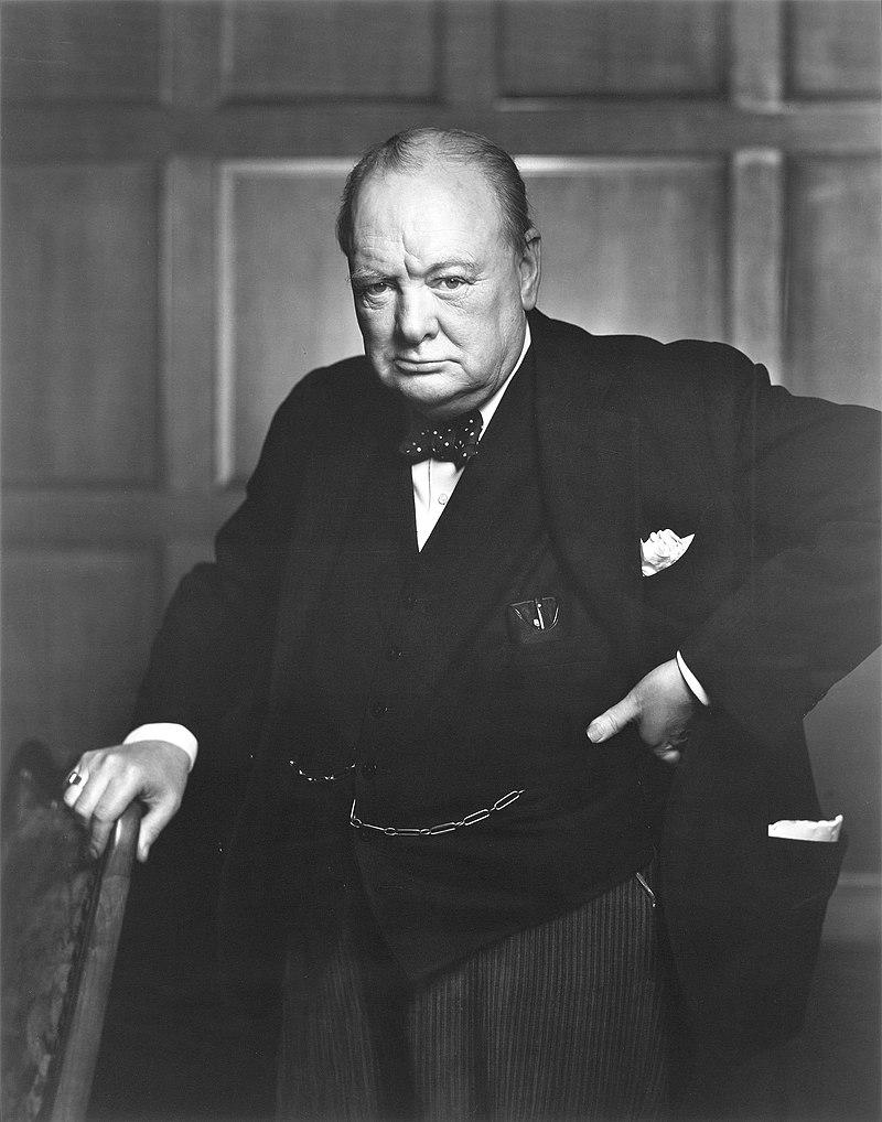 Winston Churchill, nebunul gras care se credea urmărit de un câine negru 18856590