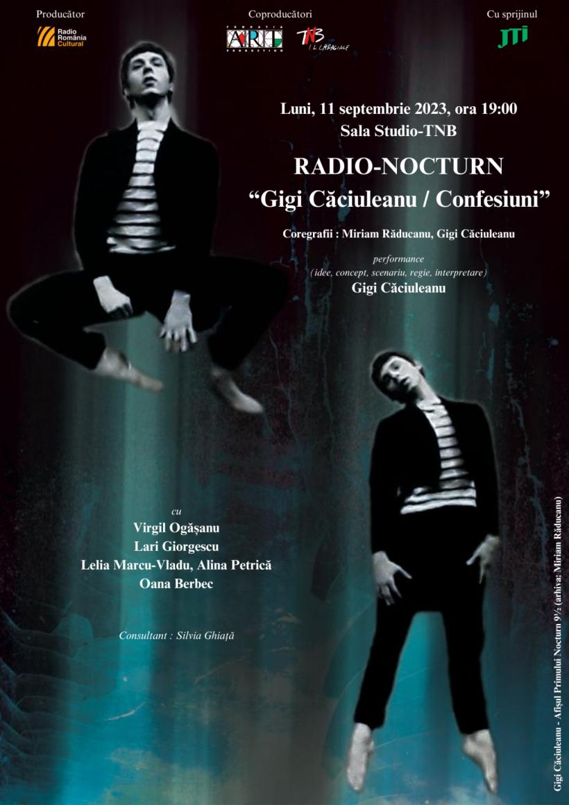 Memories. Gigi Căciuleanu readuce Nocturnele de altădată pe scena Teatrului Național din București