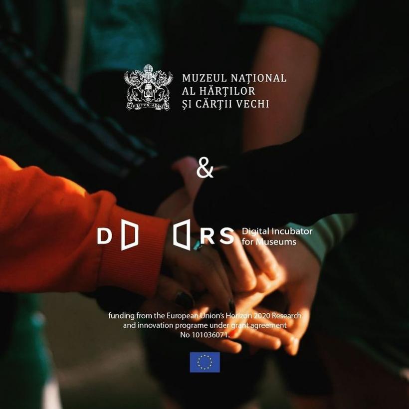 Muzeul Național al Hărților și Cărții Vechi anunță participarea cu ctul „Hands on the map!” @ Maps Museum în programul DOORS – Digital Incubator for Museums 18856910