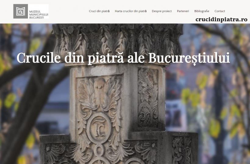 Descoperiți istoria crucilor din piatră ale Bucureștiului pe noul site dedicat!