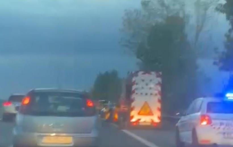 Accident pe Autostrada Soarelui: un copil a fost rănit 18857675