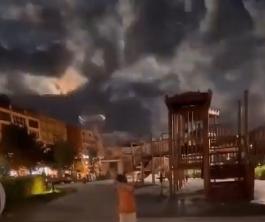 Video spectaculos: Un meteorit a străbătut cerul Turciei și s-a prăbușit în mare 18857575