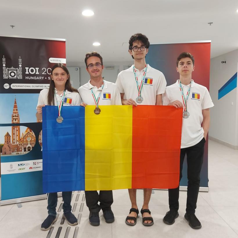 Performanță extraordinară: România se menţine pe locul 2 în clasamentul mondial ”all-time” al medaliilor la Olimpiada de Informatică 18857698