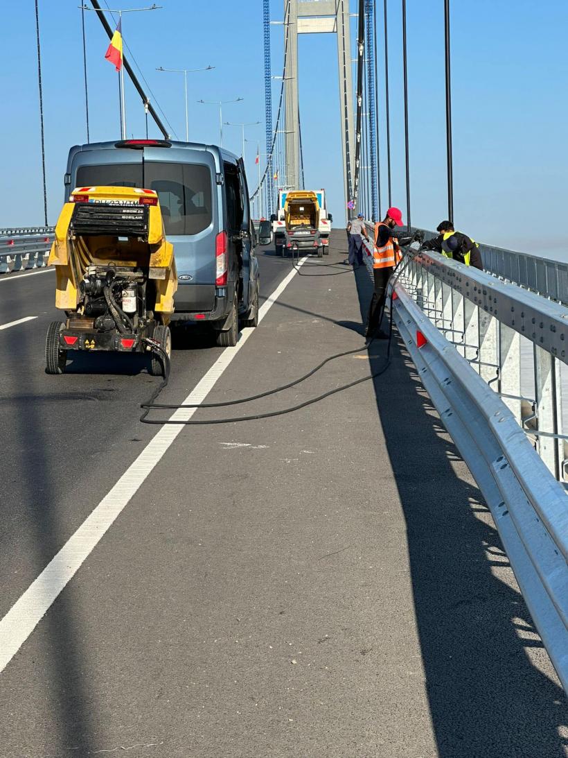 S-a încheiat numărătoarea șuruburilor de la podul peste Dunăre de la Brăila. Câte au probleme? 18857552