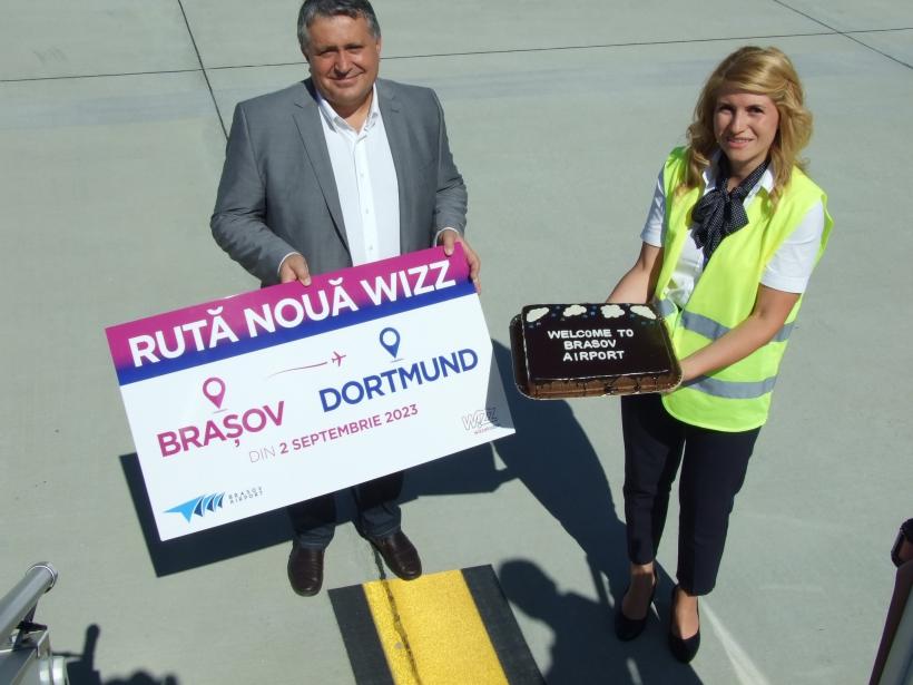 O nouă legătură aeriană de la Brașov: din acest weekend se zboară și la Dortmund 18857533