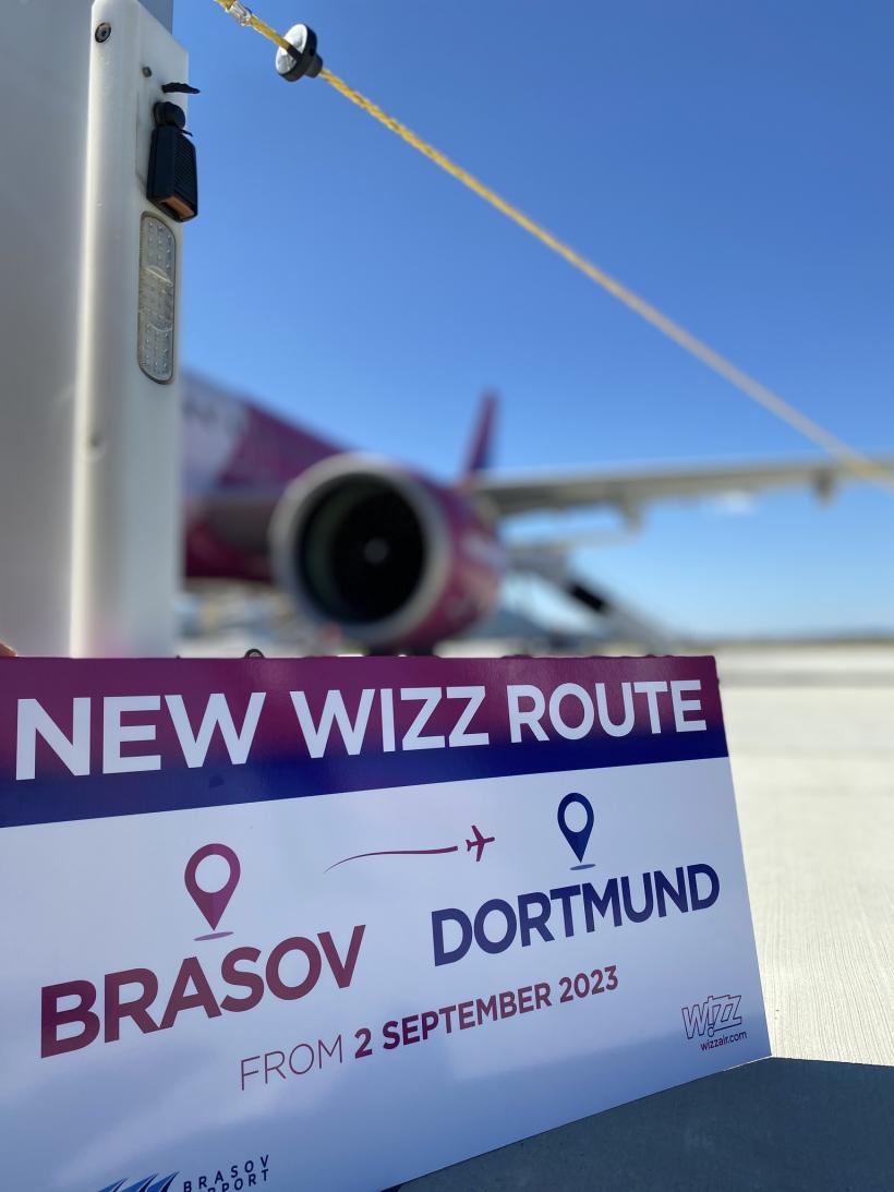 O nouă legătură aeriană de la Brașov: din acest weekend se zboară și la Dortmund 18857538