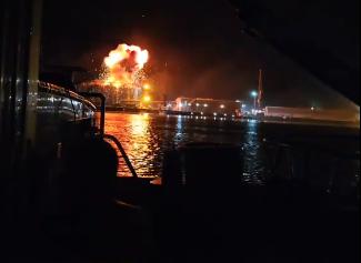 Nou atac asupra portului Ismail!