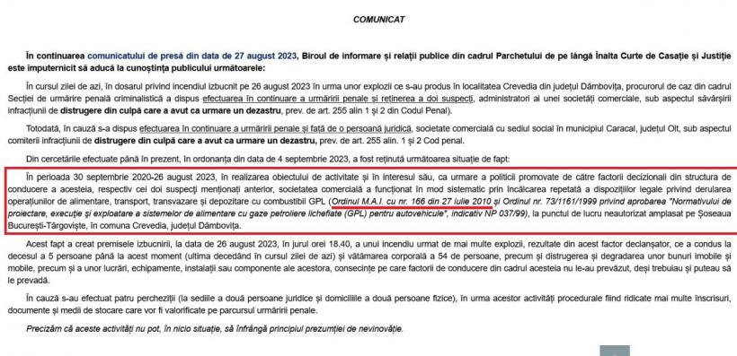 Parchetul „a uitat” de morții de la Crevedia, de dragul cătușelor 18858193