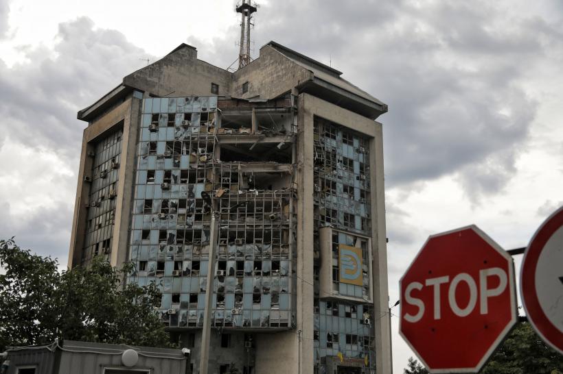 Portului dunărean Izmail, avariat grav în urma atacurilor cu drone 18858230