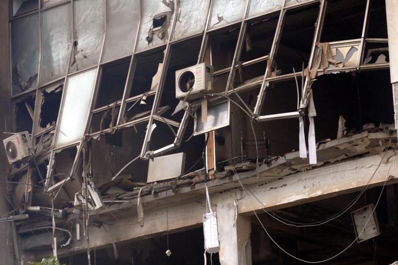 Portului dunărean Izmail, avariat grav în urma atacurilor cu drone 18858231