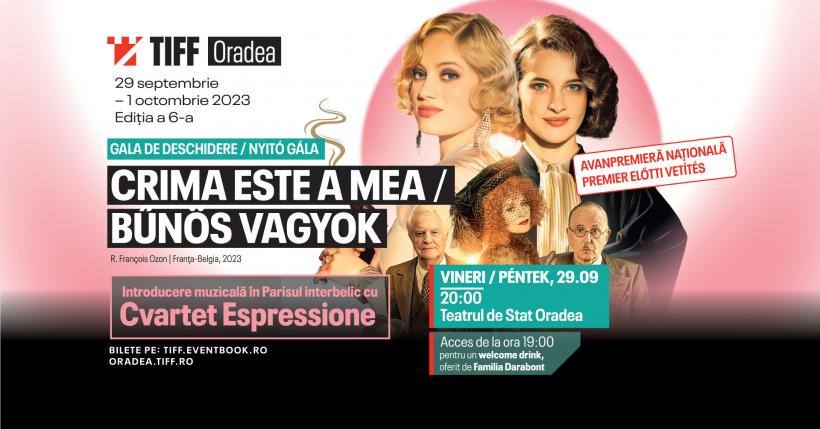 TIFF revine în Oradea între 29 septembrie și 1 octombrie 18858577