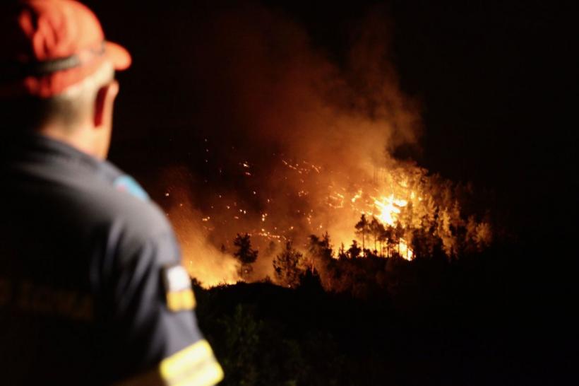 Un bărbat a murit în timp ce încerca să stingă un incendiu de vegetație