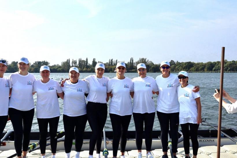 Pistă olimpică de 2000 de metri pe Lacul Lebăda, în Pantelimon, inaugurată în prezența personalităților canotajului românesc 18859591