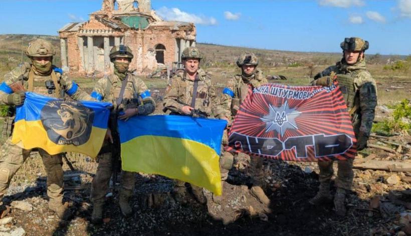Victorie pe frontul ucrainean, lângă Bahmut: Klishchiivka a fost curățat de ruși și eliberat