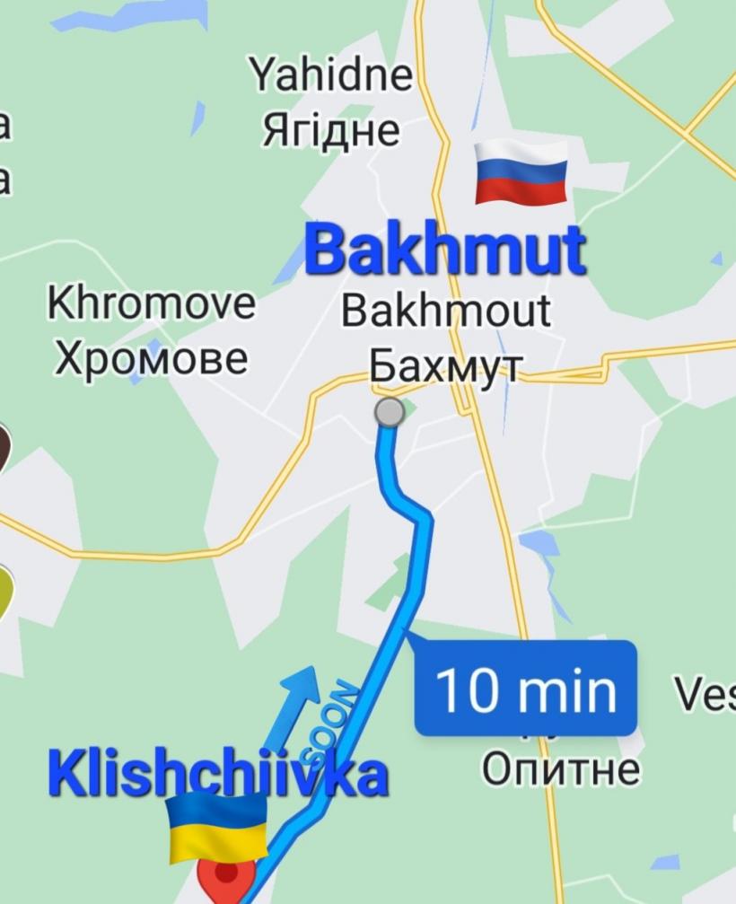 Victorie pe frontul ucrainean, lângă Bahmut: Klishchiivka a fost curățat de ruși și eliberat 18859790