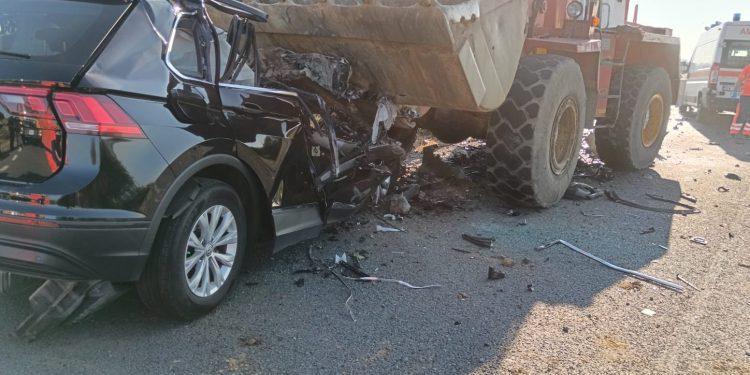 Scene de groază la Rădăuți: o volă s-a urcat peste un autoturism. Șoferul mașinii a murit