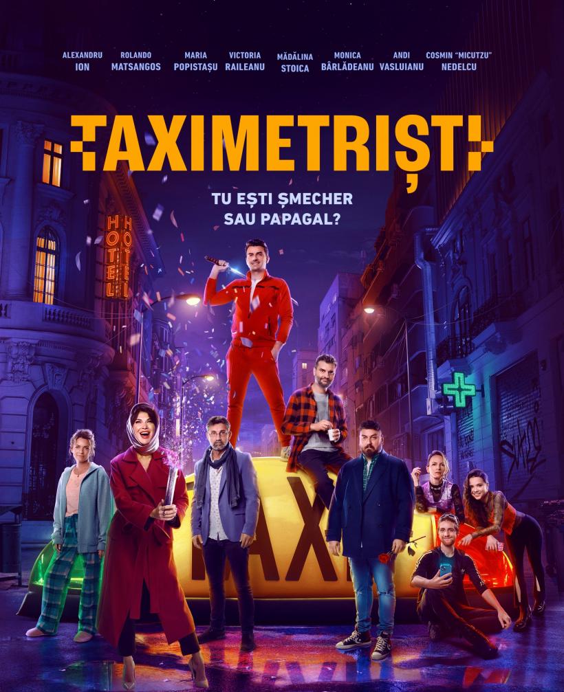 Comedia „Taximetriști” se vede la Antena 1, de la 23.15. O noapte, zeci de poveşti și un singur oraş