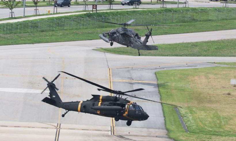 Noile elicoptere multirol Blackhawk încep să ajungă în România în luna noiembrie