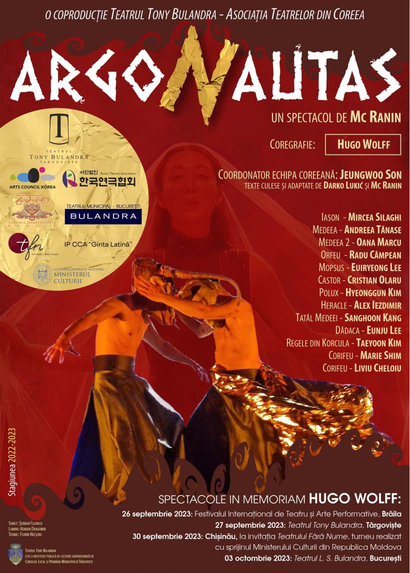 Spectacolul „Argonautas”, la Teatrul Bulandra