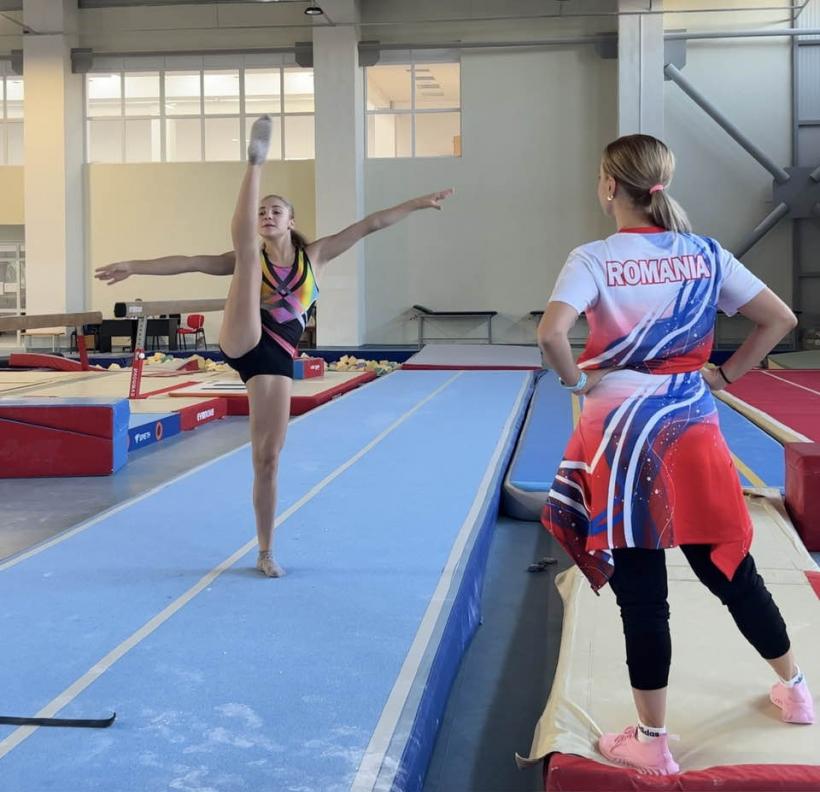 Gimnasta română Sabrina Voinea Maneca, vedeta surpriză a mondialului din Belgia 18861014