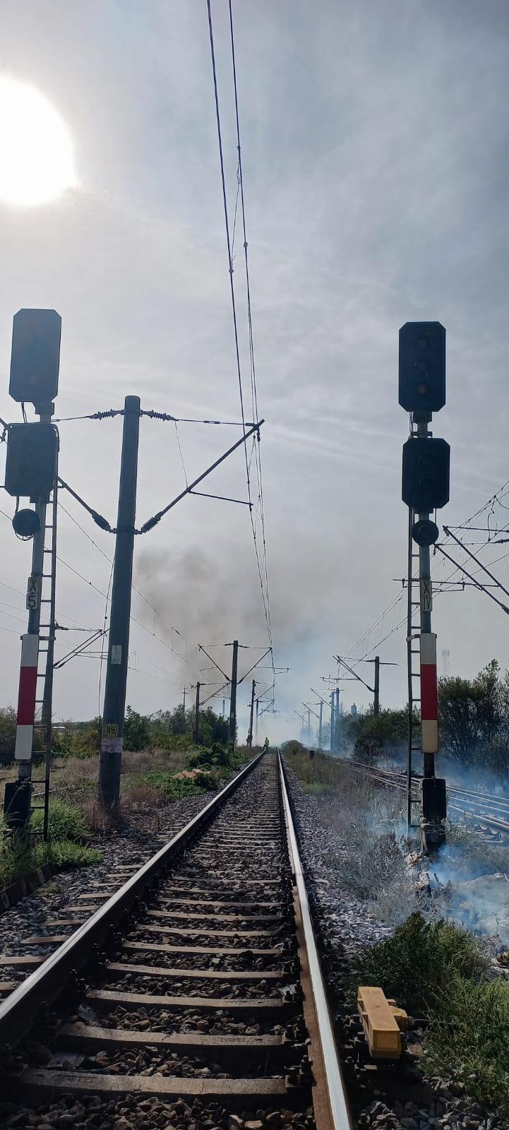 UPDATE ISU a solicitat închiderea temporară a circulației feroviare în stația Grădinari 18861318