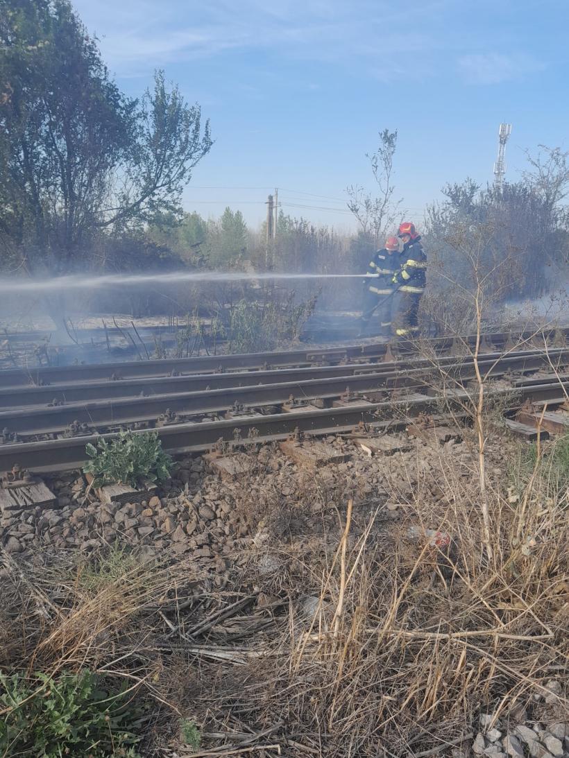 UPDATE ISU a solicitat închiderea temporară a circulației feroviare în stația Grădinari 18861319