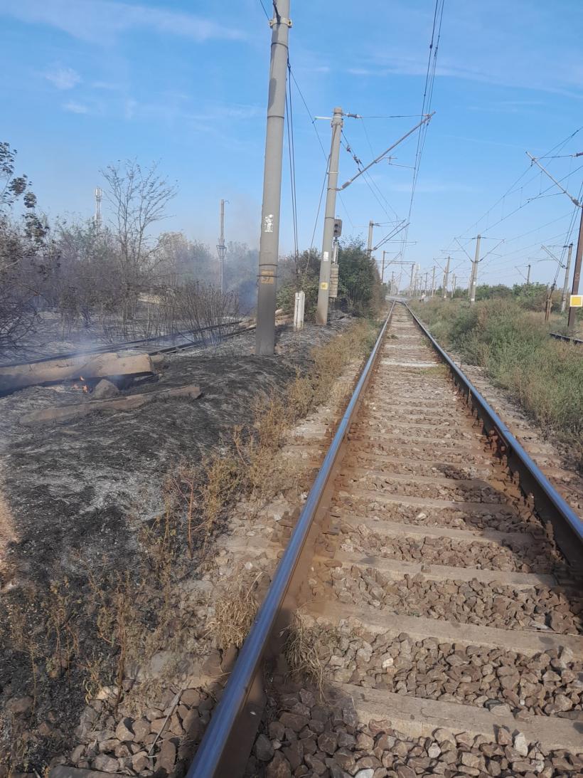 UPDATE ISU a solicitat închiderea temporară a circulației feroviare în stația Grădinari 18861321