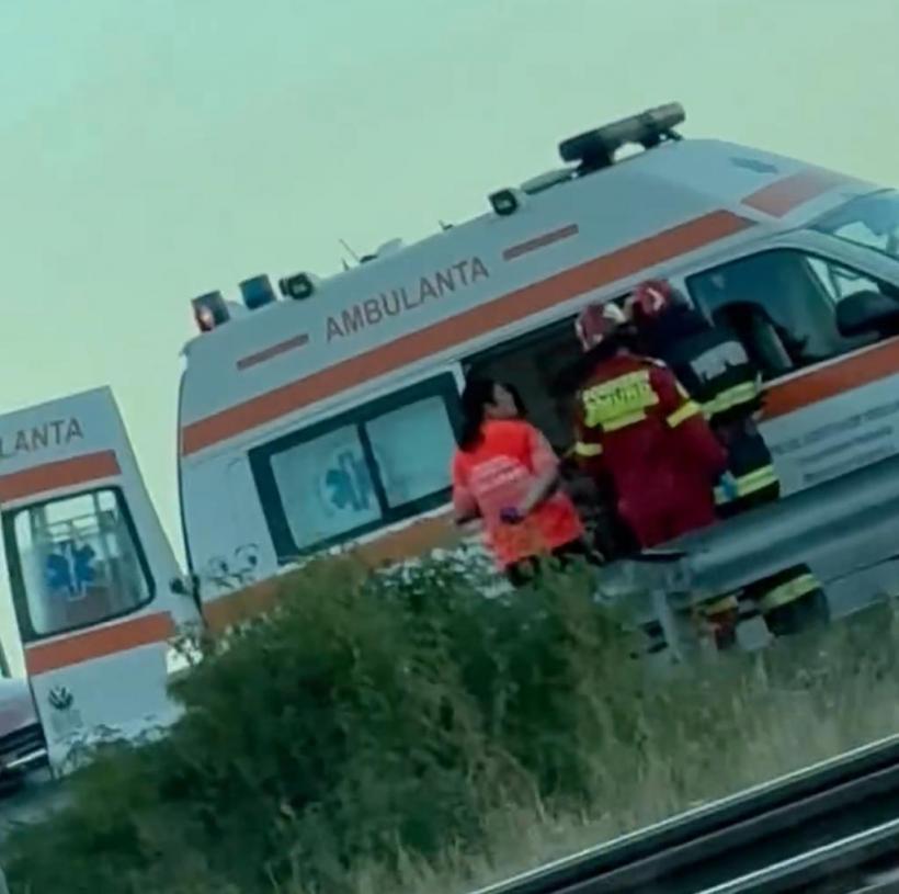O fetiță de 4 ani, rănită în urma unui accident pe DN 17, în Bistrița-Năsăud