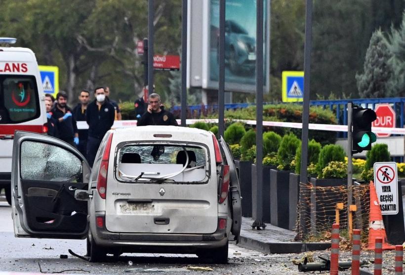 Atac terorist la Ankara: Unul dintre terorişti s-a aruncat în aer