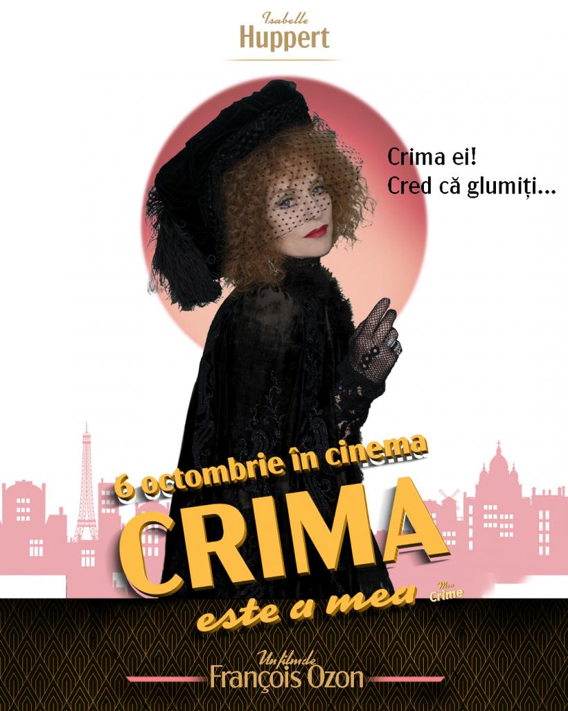 Crima este a mea/ Mon crime, crimă și mister într-o fabuloasă comedie franțuzească de François Ozon, din 6 octombrie în cinema 18862217
